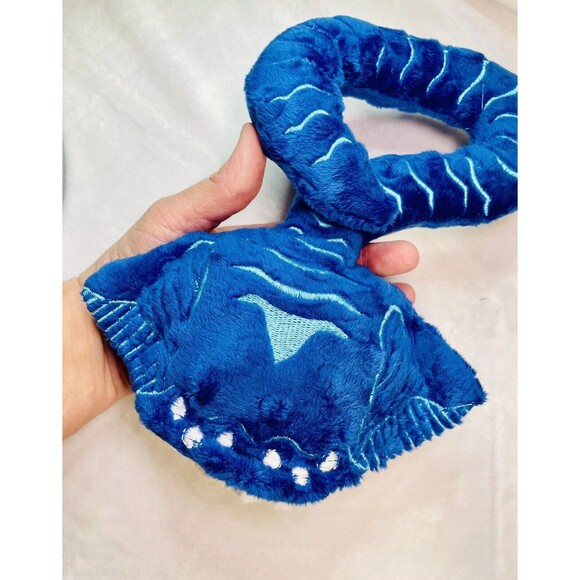 Sea Creature El Gran Maja Hand Made Plush Toy fish Beast of the ocean 12” Blue - Picture 2 of 9